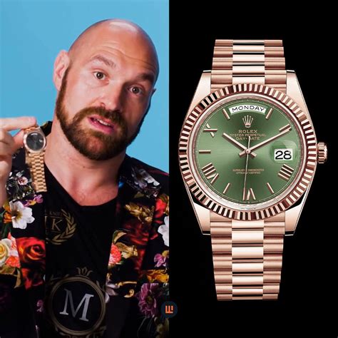 tyson fury rolex|Inside Tyson Fury's insane watch collection .